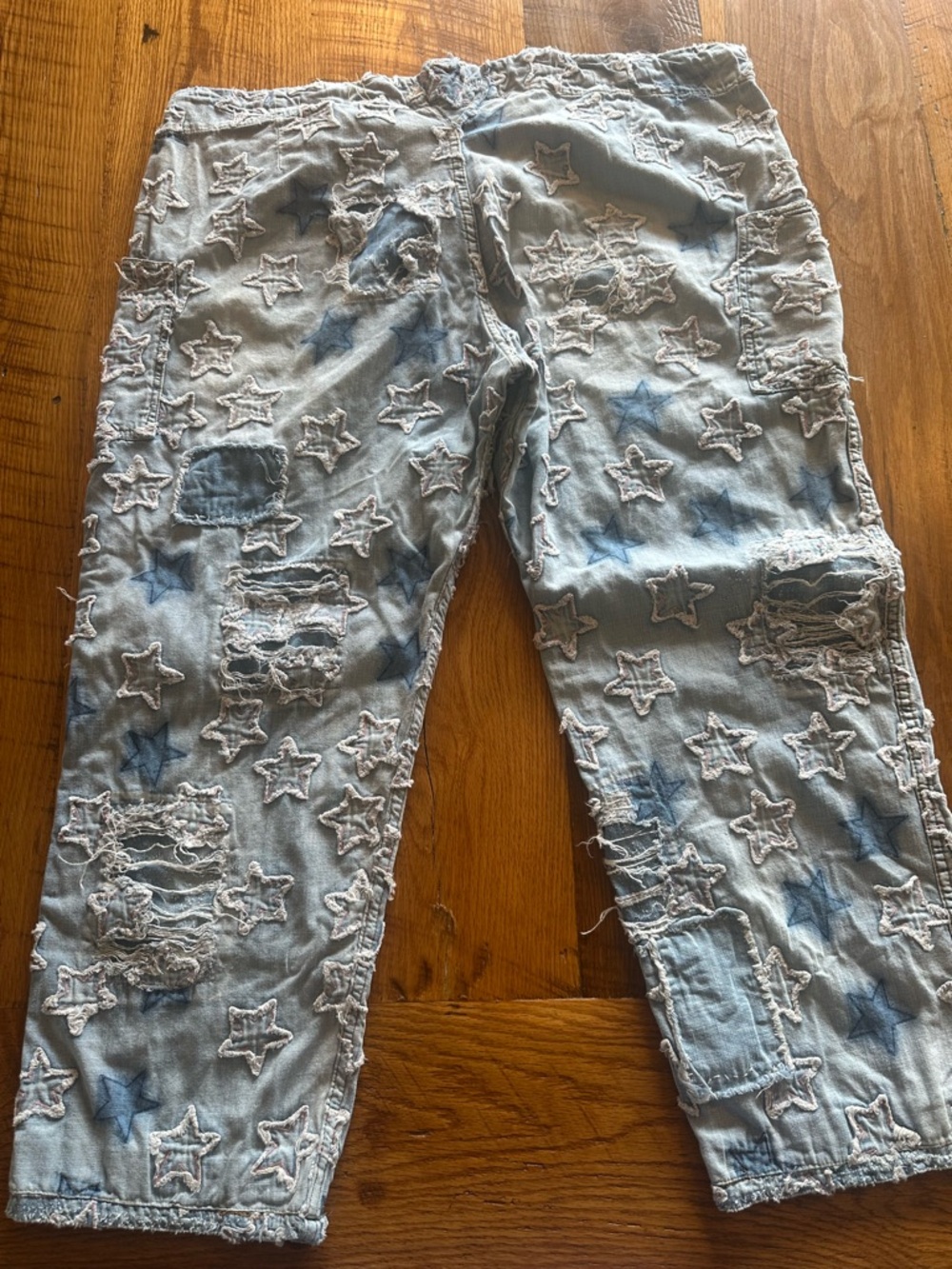 Magnolia Pearl Star O’Keefe Jeans- distressed light blue denim - Picture 10 of 10